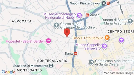 Apartments for rent i Napoli Municipalità 2 - kort over placeringen