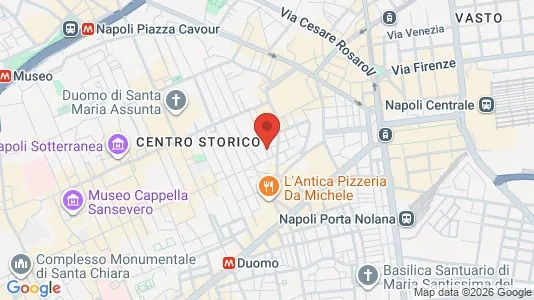 Apartments for rent i Napoli Municipalità 4 - kort over placeringen