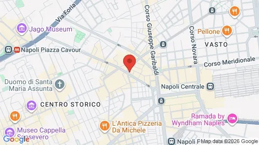 Apartments for rent i Napoli Municipalità 4 - kort over placeringen