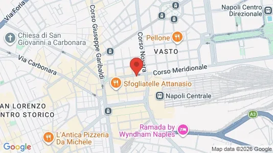 Apartments for rent i Napoli Municipalità 4 - kort over placeringen