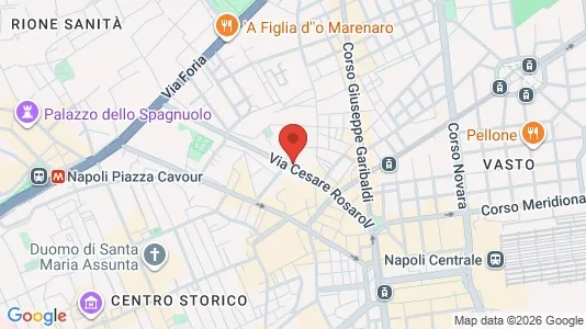 Apartments for rent i Napoli Municipalità 4 - kort over placeringen