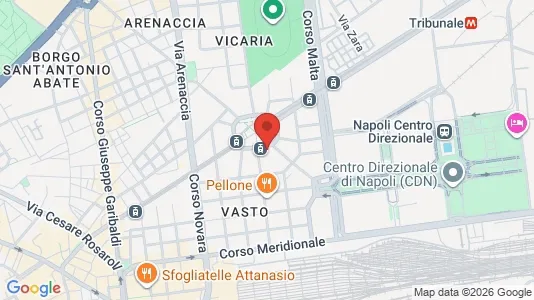 Apartments for rent i Napoli Municipalità 4 - kort over placeringen