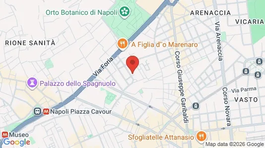 Apartments for rent i Napoli Municipalità 3 - kort over placeringen