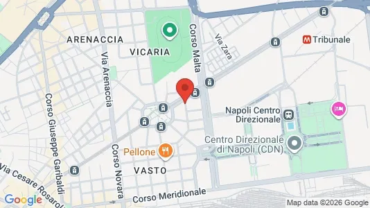Apartments for rent i Napoli Municipalità 4 - kort over placeringen