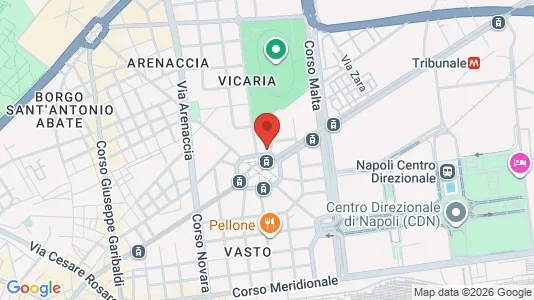 Apartments for rent i Napoli Municipalità 4 - kort over placeringen