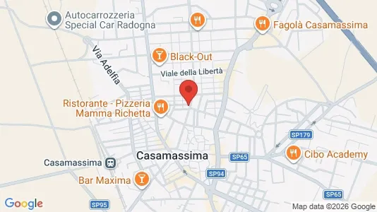 Apartments for rent i Casamassima - kort over placeringen