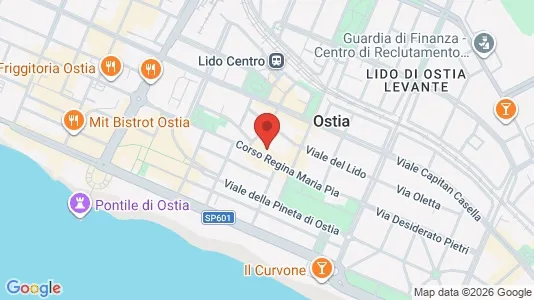 Apartments for rent i Roma Municipio X – Ostia/Acilia - kort over placeringen