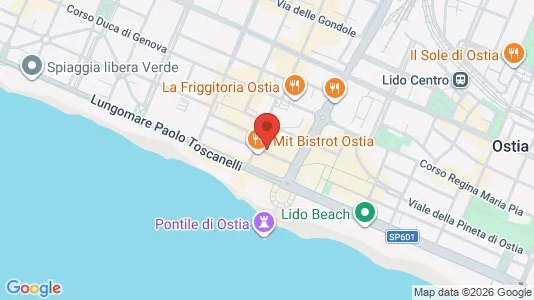 Apartments for rent i Roma Municipio X – Ostia/Acilia - kort over placeringen