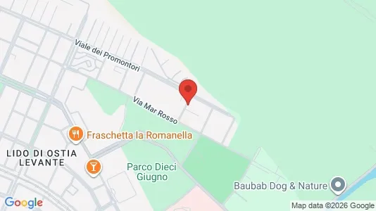 Apartments for rent i Roma Municipio X – Ostia/Acilia - kort over placeringen