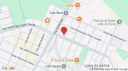 Apartments for rent i Roma Municipio X – Ostia/Acilia - kort over placeringen