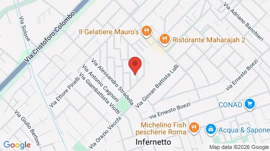 Apartments for rent i Roma Municipio X – Ostia/Acilia - kort over placeringen