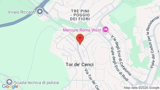 Apartments for rent i Roma Municipio IX – EUR - kort over placeringen