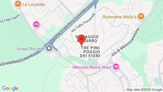 Apartments for rent i Roma Municipio IX – EUR - kort over placeringen