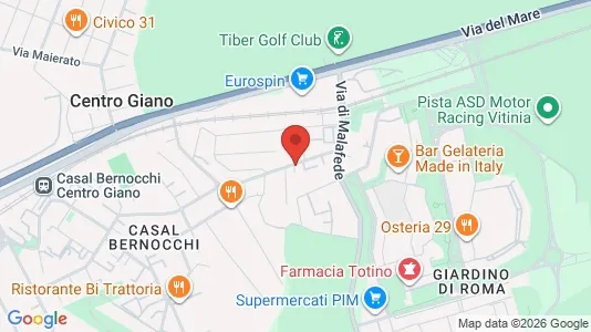 Apartments for rent i Roma Municipio X – Ostia/Acilia - kort over placeringen