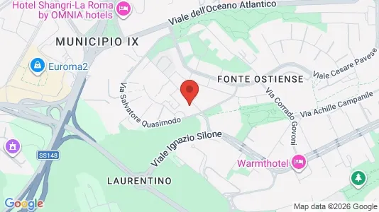 Apartments for rent i Roma Municipio IX – EUR - kort over placeringen