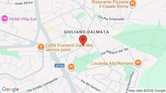 Rooms for rent i Roma Municipio IX – EUR - kort over placeringen