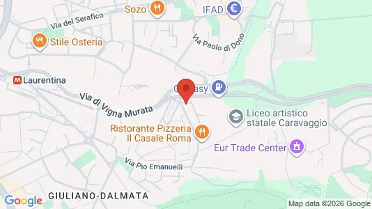 Rooms for rent i Roma Municipio IX – EUR - kort over placeringen