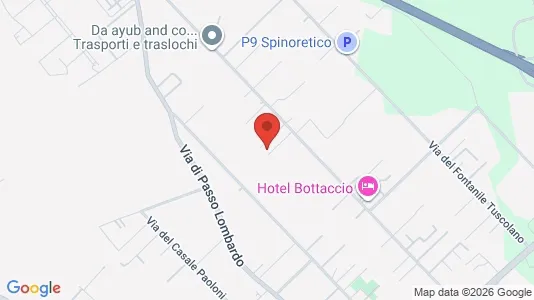 Apartments for rent i Roma Municipio VI – Roma Delle Torri - kort over placeringen