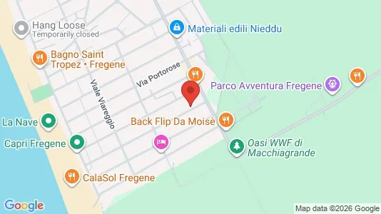 Apartments for rent i Fiumicino - kort over placeringen