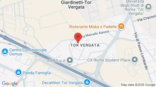 Apartments for rent i Roma Municipio VI – Roma Delle Torri - kort over placeringen
