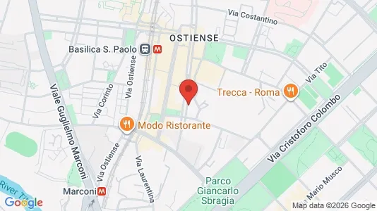 Rooms for rent i Roma Municipio VIII – Appia Antica - kort over placeringen