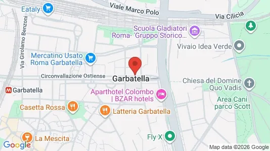 Rooms for rent i Roma Municipio VIII – Appia Antica - kort over placeringen