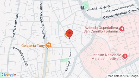 Rooms for rent i Roma Municipio XII – Monte Verde - kort over placeringen
