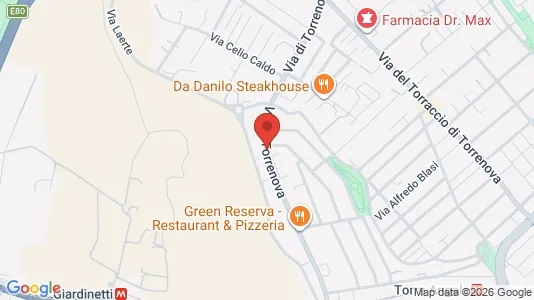 Apartments for rent i Roma Municipio VI – Roma Delle Torri - kort over placeringen