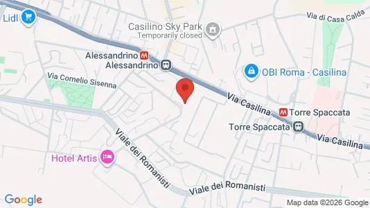 Rooms for rent i Roma Municipio V – Prenestino/Centocelle - kort over placeringen