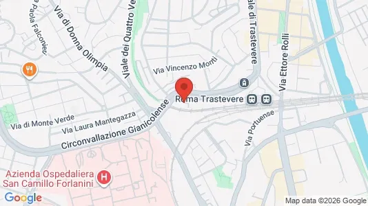 Apartments for rent i Roma Municipio XII – Monte Verde - kort over placeringen