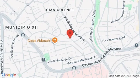 Rooms for rent i Roma Municipio XII – Monte Verde - kort over placeringen