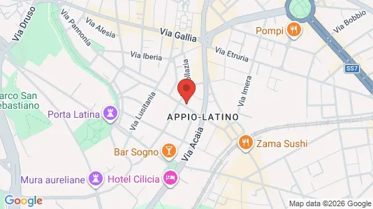 Apartments for rent i Roma Municipio VII – Appio-Latino/Tuscolano/Cinecittà - kort over placeringen