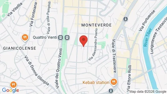 Rooms for rent i Roma Municipio XII – Monte Verde - kort over placeringen