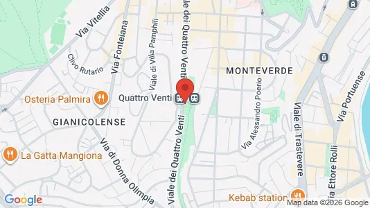 Apartments for rent i Roma Municipio XII – Monte Verde - kort over placeringen