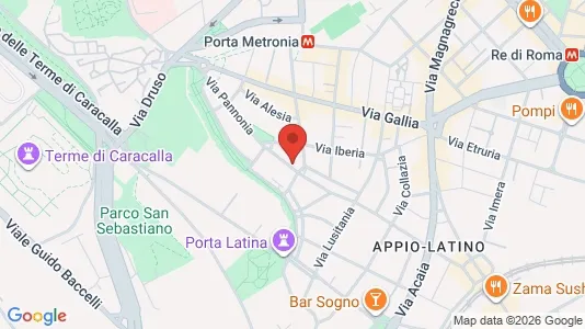 Apartments for rent i Roma Municipio VII – Appio-Latino/Tuscolano/Cinecittà - kort over placeringen