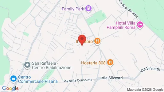 Apartments for rent i Roma Municipio XII – Monte Verde - kort over placeringen