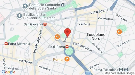 Apartments for rent i Roma Municipio VII – Appio-Latino/Tuscolano/Cinecittà - kort over placeringen