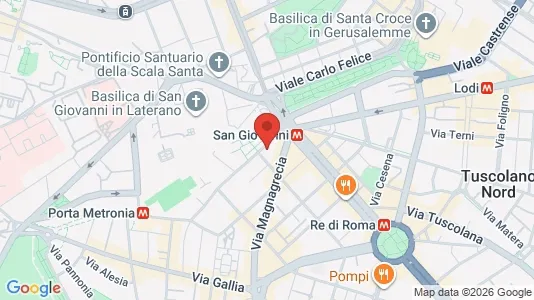 Apartments for rent i Roma Municipio VII – Appio-Latino/Tuscolano/Cinecittà - kort over placeringen