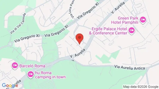 Apartments for rent i Roma Municipio XIII – Aurelia - kort over placeringen