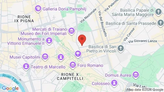Apartments for rent i Roma Municipio I – Centro Storico - kort over placeringen