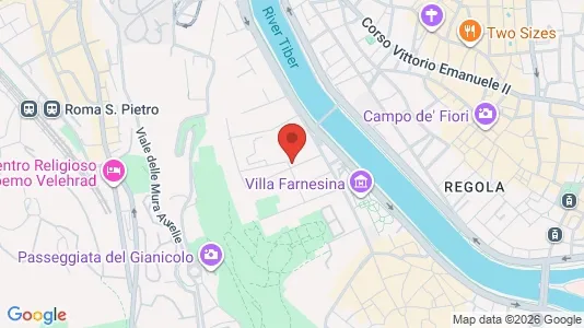 Apartments for rent i Roma Municipio XIII – Aurelia - kort over placeringen