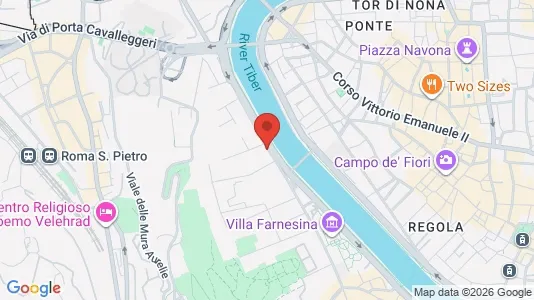 Apartments for rent i Roma Municipio XIII – Aurelia - kort over placeringen