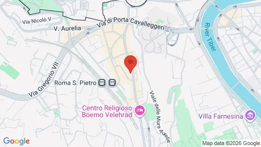 Apartments for rent i Roma Municipio XIII – Aurelia - kort over placeringen