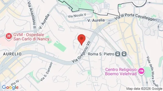 Apartments for rent i Roma Municipio XIII – Aurelia - kort over placeringen