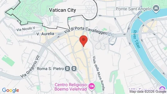 Apartments for rent i Roma Municipio XIII – Aurelia - kort over placeringen