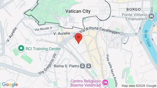 Apartments for rent i Roma Municipio XIII – Aurelia - kort over placeringen