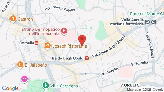Apartments for rent i Roma Municipio XIV – Monte Mario - kort over placeringen
