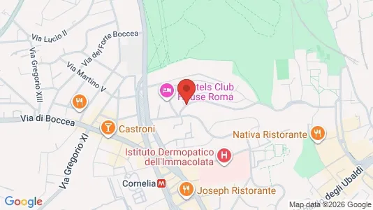 Apartments for rent i Roma Municipio XIV – Monte Mario - kort over placeringen