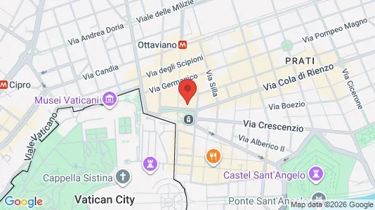 Apartments for rent i Roma Municipio I – Centro Storico - kort over placeringen