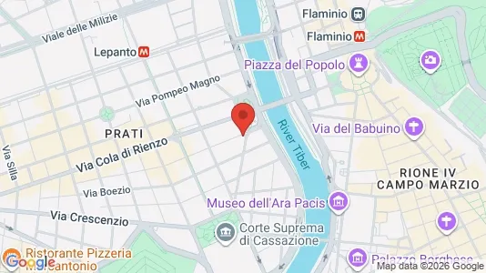 Apartments for rent i Roma Municipio I – Centro Storico - kort over placeringen